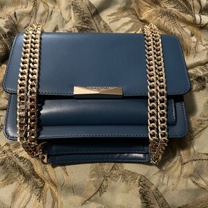 Micheal Kors Jade Lg Gusset Shoulder Bag